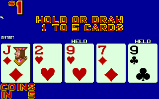 Player's Edge Plus (PP0102) Standard Draw Poker png snap