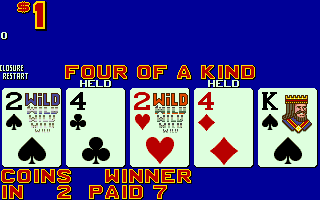 Player's Edge Plus (PP0125) Deuces Wild Poker (set 1) png snap
