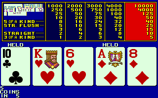 Player's Edge Plus (PP0143) Deuces Joker Wild Poker png snap