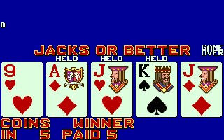 Player's Edge Plus (PP0197) Standard Draw Poker (Cruise) png snap