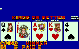 Player's Edge Plus (PP0294) Aces and Faces Bonus Joker Poker png snap
