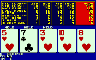 Player's Edge Plus (PP0419) Standard Draw Poker (set 2) png snap