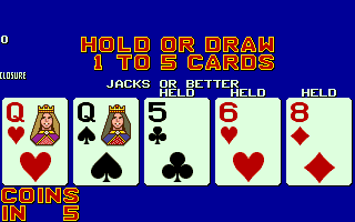 Player's Edge Plus (PP0447) Standard Draw Poker (set 1) png snap
