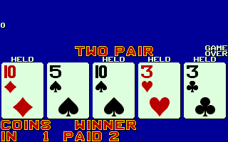 Player's Edge Plus (PP0449) Standard Draw Poker png snap