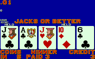Player's Edge Plus (PP0449) Standard Draw Poker (International English/Spanish) png snap