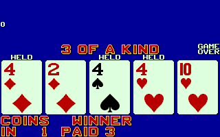 Player's Edge Plus (PP0488) Standard Draw Poker (Arizona Charlie's) png snap