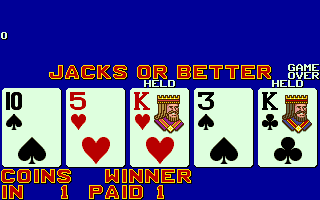 Player's Edge Plus (PP0585) Standard Draw Poker png snap