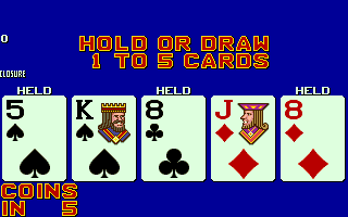 Player's Edge Plus (PP0750) Standard Draw Poker (set 1) png snap