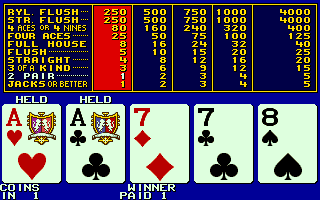 Player's Edge Plus (PP0775) Royal Deuces Poker?? png snap