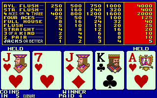 Player's Edge Plus (PP0777) Royal Deuces Poker?? png snap