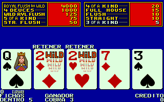 Player's Edge Plus (X000055P+XP000075) Deuces Wild Poker png snap