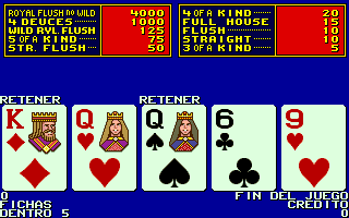 Player's Edge Plus (X000055P+XP000102) Deuces Wild Poker png snap