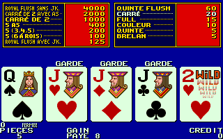 Player's Edge Plus (X002420P+XP000064) Deuces Wild Bonus Poker - French png snap