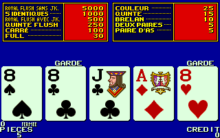 Player's Edge Plus (X002480P+XP000154) Joker Poker (Aces or Better) - French png snap