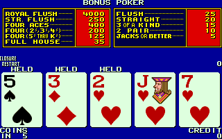 Player's Edge Plus (XM00002P+XMP00006) Multi-Poker png snap