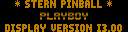 Playboy (CPU 3.02, display I3.00, Italy)