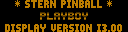Playboy (CPU 3.02, display I3.00, Italy) png snap