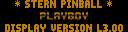 Playboy (CPU 3.02, display L3.00, Spain)