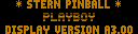Playboy (CPU 3.02, display A3.00) png snap