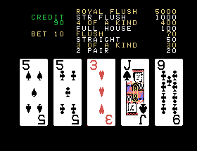 Potten's Poker stealth with Breakout front game png snap