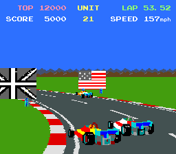 Gran Premio F1 (Spanish bootleg of Pole Position II) png snap