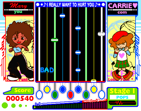 Pop'n Music (ver TA-A, HDD 1.01) png snap