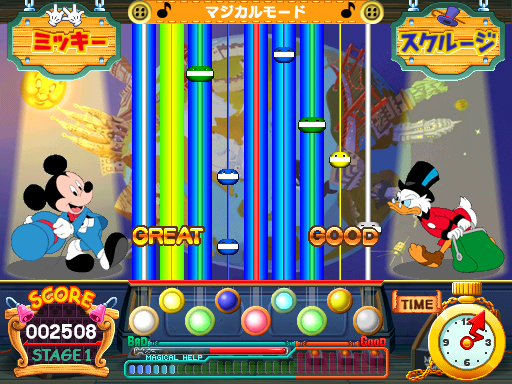 Pop'n Music Mickey Tunes png snap