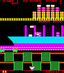 El Estivador (Spanish bootleg of Port Man on Galaxian hardware) png snap