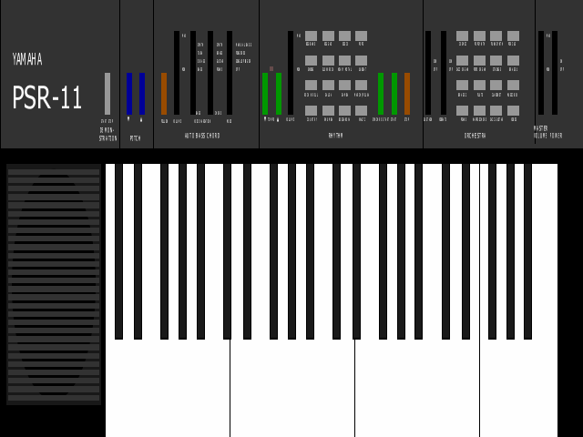 Portatone PSR-11 png snap