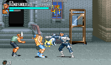 The Punisher (bootleg with PIC16C57, set 1) png snap