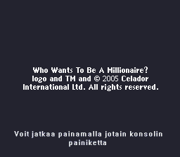 Haluatko miljonääriksi? (Finland) png snap