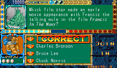 Quiz & Dragons: Capcom Quiz Game (USA 920701) png snap