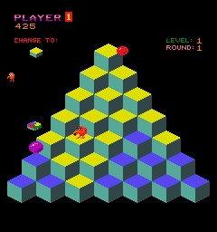 Q*bert (US set 2) png snap