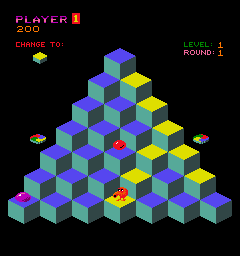 Q*bert (Japan) png snap