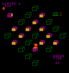 Q*bert's Qubes png snap