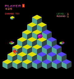 Q*bert (early test version) png snap