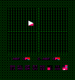 Q*bert Board Input Test Rom png snap