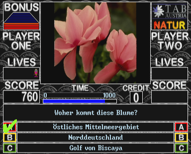Quizard 4 Rainbow (v4.1, German, i8751 DE 142 D3) png snap