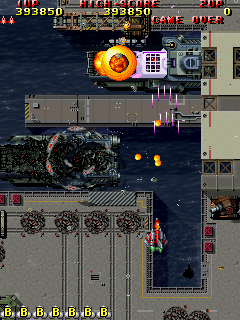 Raiden II (harder, Raiden DX hardware, Korea) png snap