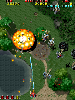 Raiden II (easier, US, prototype? 11-16) png snap