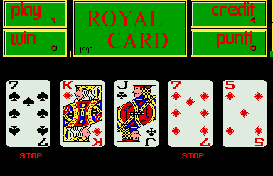 Royal Card (Italian, Dino 4 hardware, encrypted) png snap