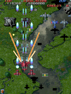 Raiden Fighters 2 - Operation Hell Dive (Germany) png snap