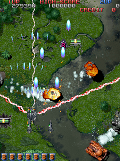 Raiden Fighters 2 - Operation Hell Dive (Korea) png snap