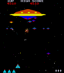 Defend the Terra Attack on the Red UFO (bootleg, set 1) png snap