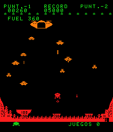 Rescate Lunar (Spanish bootleg of Lunar Rescue) png snap