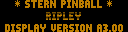 Ripley's Believe It or Not! (CPU 3.00, display A3.00) png snap