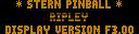 Ripley's Believe It or Not! (CPU 3.00, display F3.00, France)