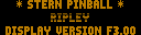 Ripley's Believe It or Not! (CPU 3.00, display F3.00, France) png snap