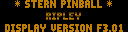 Ripley's Believe It or Not! (CPU 3.02, display F3.01, France) png snap