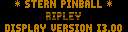 Ripley's Believe It or Not! (CPU 3.10, display I3.00, Italy)